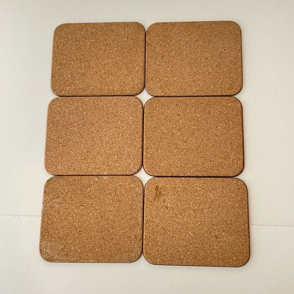 Jason Dining Vintage Jason Drink Coasters Flower Box Cork Backed